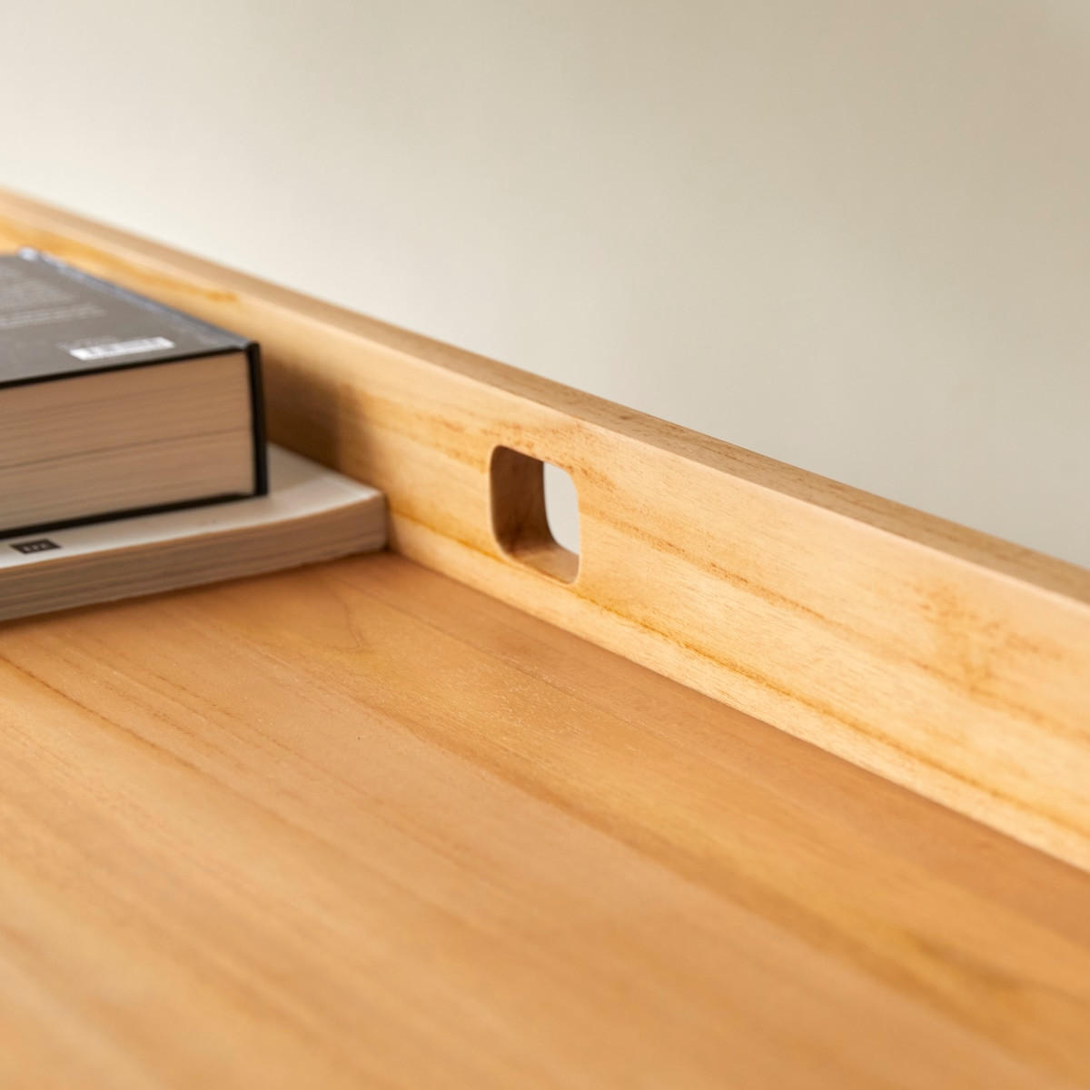 SCHREIBTISCH Philip Natur aus Teak - Naturfarben, Holz (53/120/82cm) - Tikamoon