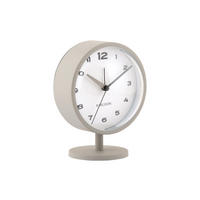 WECKER Brisk Dome 6/11/13 cm - Grau, Metall (11/13/6cm) - Karlsson