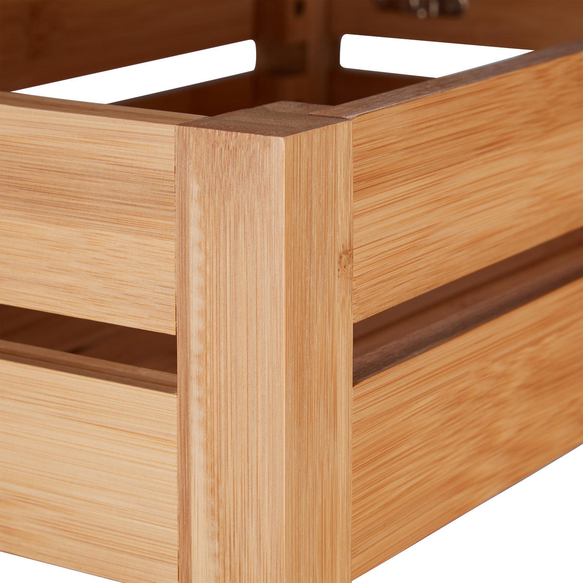 BAMBUSREGAL - Hellbraun, Holz (46/76.5/29.5cm) - Relaxdays