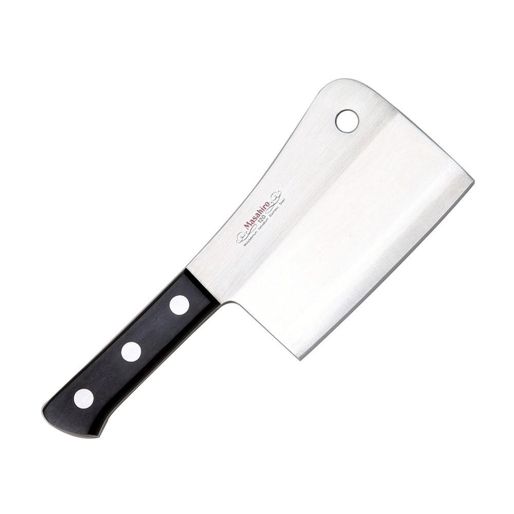 FLEISCHERMESSER Silber 25.4/9.7/25.4 cm 14091 - Silberfarben, Holz (25.4cm) - Masahiro 