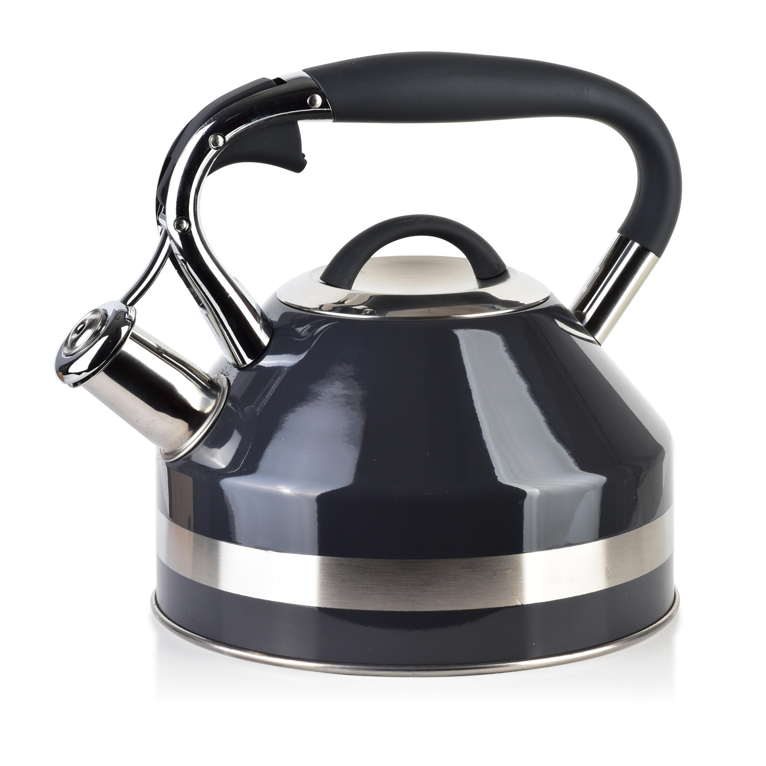 WASSERKESSEL Georg Grau 19.5/19.5/22 cm Metall - Grau, Metall (19.5cm) - Mondex