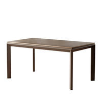 AUSZIEHTISCH FARO 180-270/90/76 cm, Franklin-Nussbaum / Braun - Nussbaumfarben/Braun, Holzwerkstoff/Metall (90/180/76cm) - Idohome