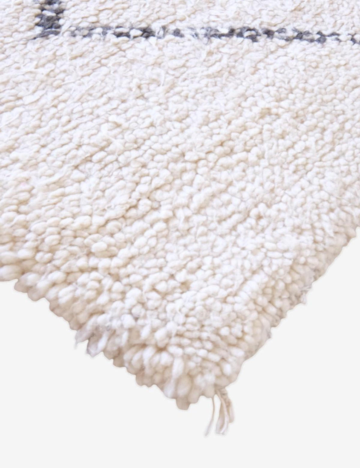 BERBERTEPPICH Wolle elegant 207x 283 cm - Weiß, Naturmaterialien (207/283cm) - AFK Living