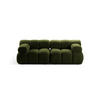 SOFA modular Bellis aus Boucle grün 2 Sitzplätze - Grün, Textil (94/70/188cm) - Micadoni