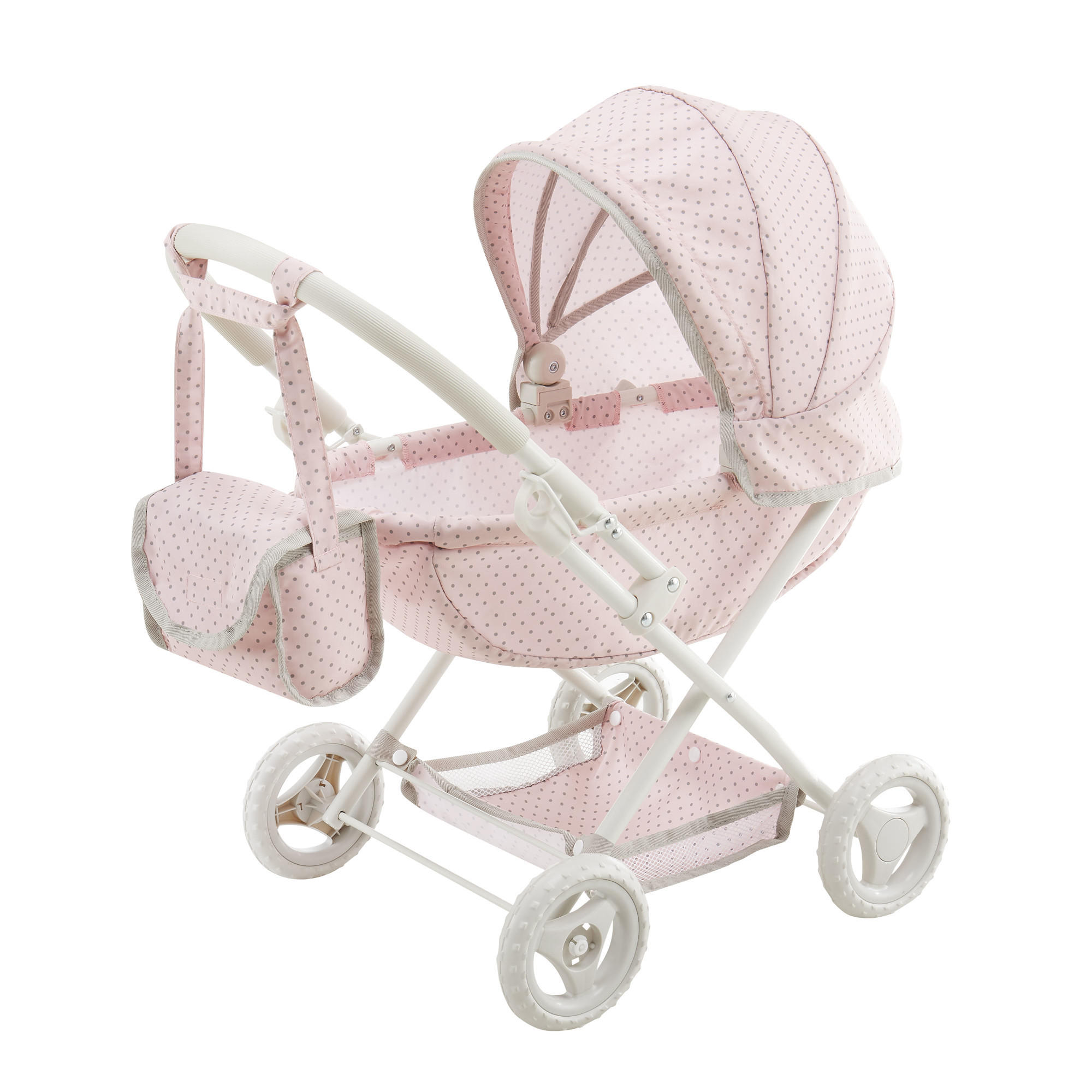 Teamson Kids Puppenwagen, Pink 58x65x35 cm