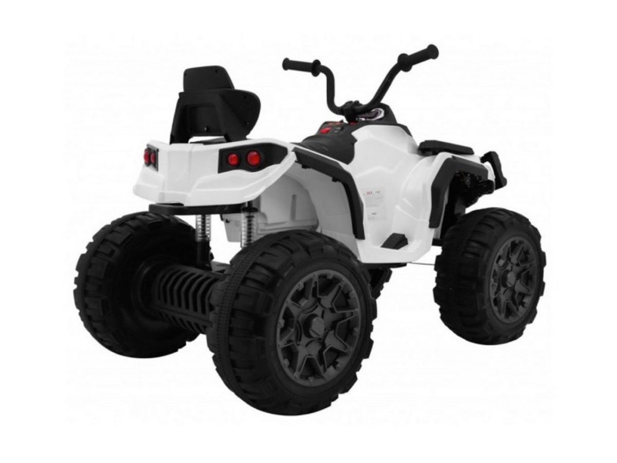 KINDER ELEKTROQUAD Go-Kart weiß - Weiß, Kunststoff (109/65/41cm) - TPFLiving