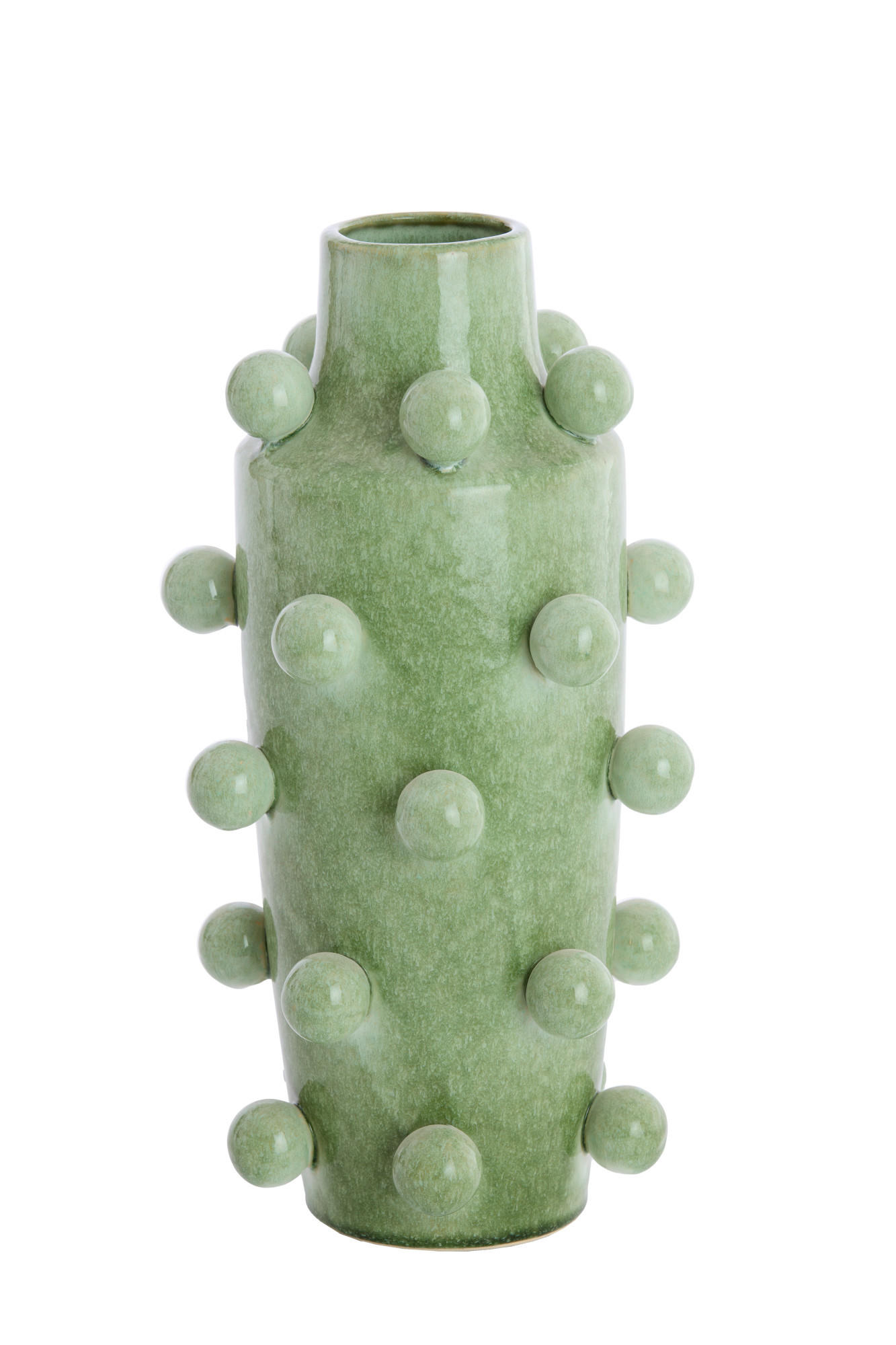 VASE Molly Grün Ø23/43 cm - Grün, Keramik (43cm) - Light & Living