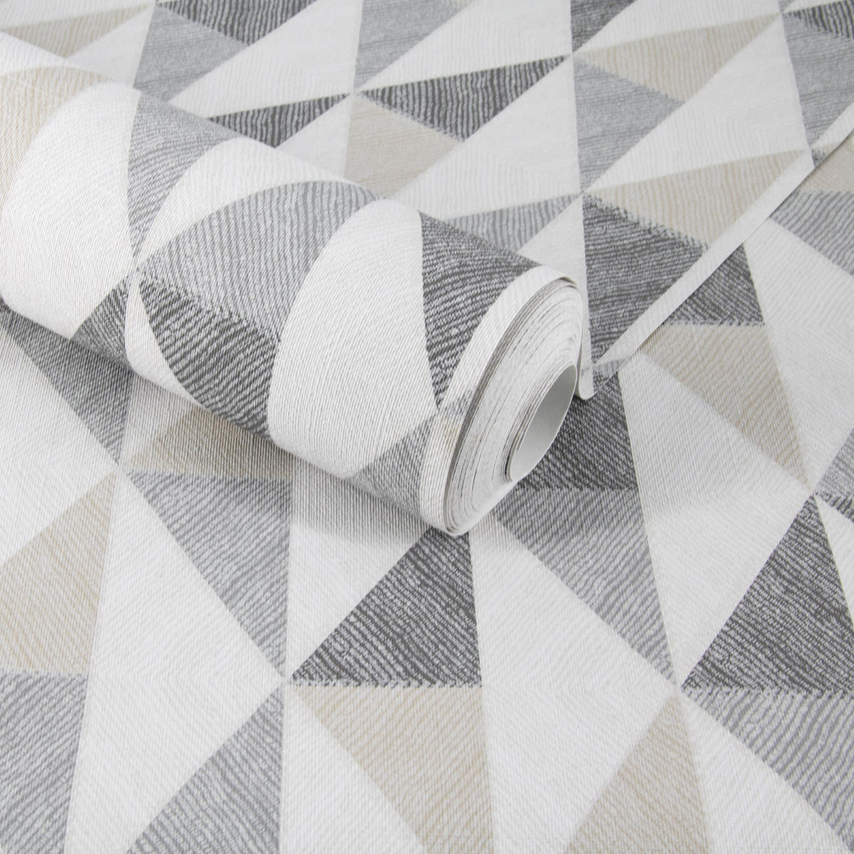 VLIESTAPETE Geo Linen 1000x52cm - Naturfarben, Papier/Kunststoff (52/1000cm) - Superfresco Easy