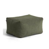 POUF Der Ruhestifter - Grün, Textil (65/35/55cm) - Mokebo