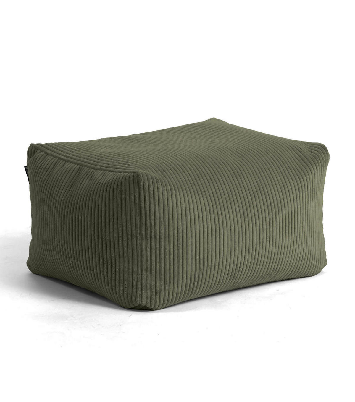 POUF Der Ruhestifter - Grün, Textil (65/35/55cm) - Mokebo