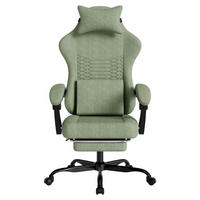 GAMINGSTUHL Grün 58,5/63/120,5 cm - Grün, Metall (58.5/120.5/63cm) - PANGIVO