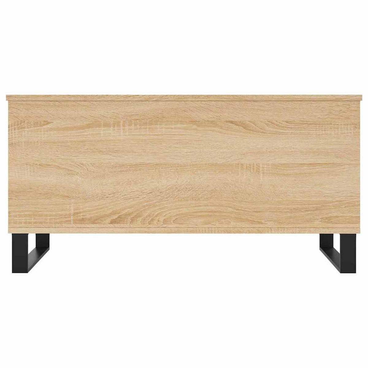 COUCHTISCH 90/44,5/45 cm aus Holzwerkstoff Sonoma-Eiche mit Höhenverstellbarer Tischplatte - Sonoma Eiche, Holz (44.5/90/45cm) - vidaXL
