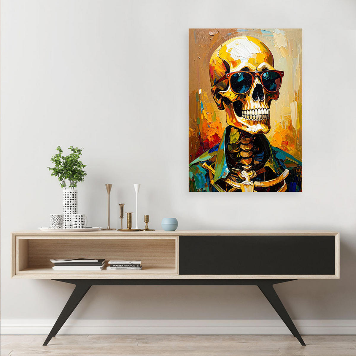 LEINWANDBILD Menschen & Charaktere 70x100cm - Braun, Textil (70/100cm) - Feeby