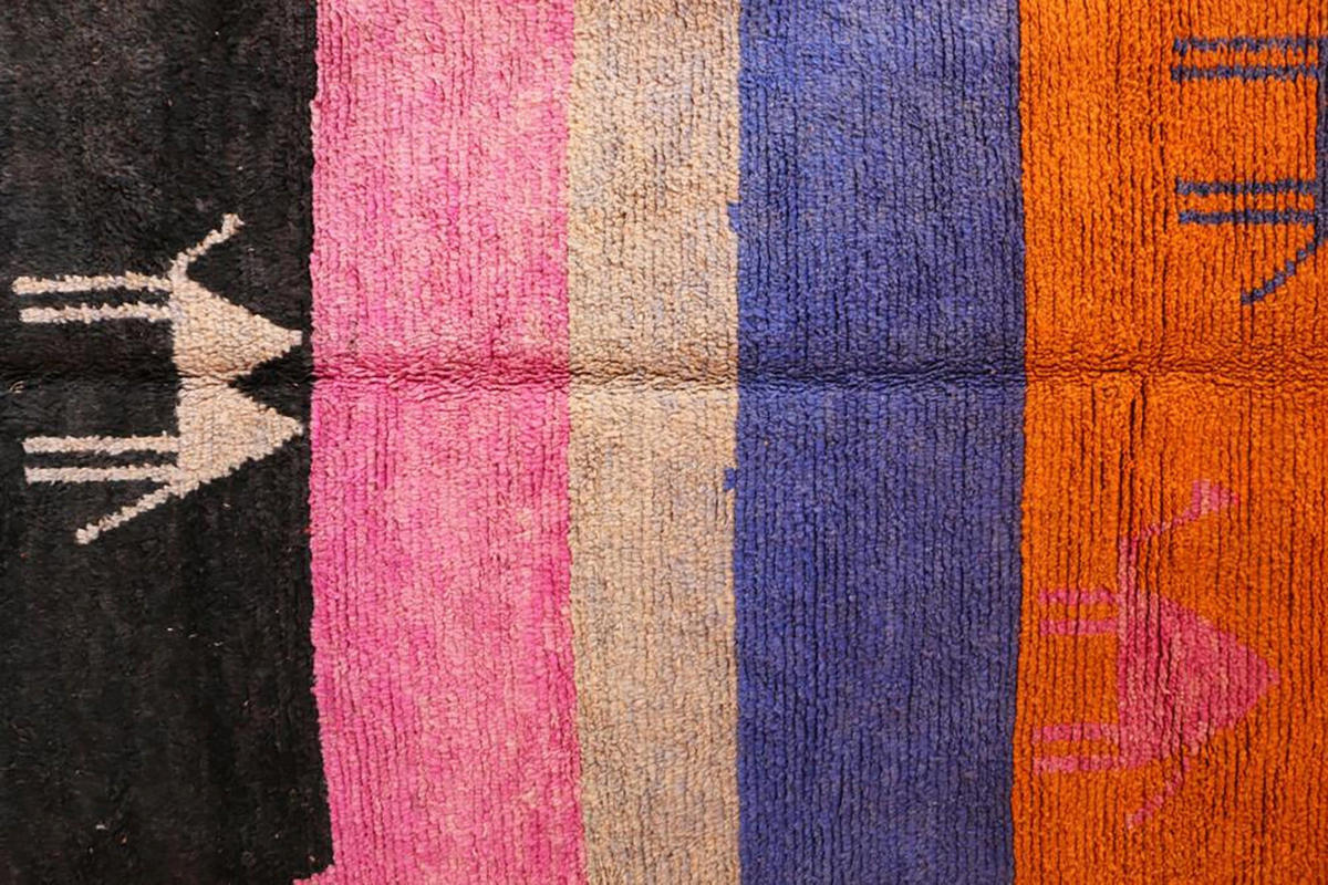 BERBERTEPPICH aus reiner Wolle 200x 304 cm - Multicolor, Naturmaterialien (200/304cm) - AFK Living