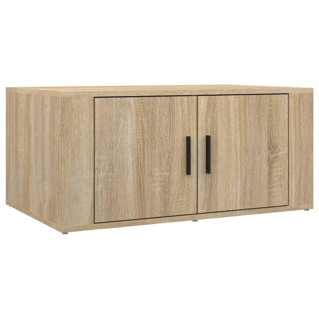 COUCHTISCH Sonoma-Eiche 80x50x36 cm Holzwerkstoff - Braun, Holzwerkstoff (80/50/36cm) - furnicato
