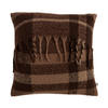 KISSENBEZUG Cratos - Dunkelbraun, Textil (45/45cm) - home&you