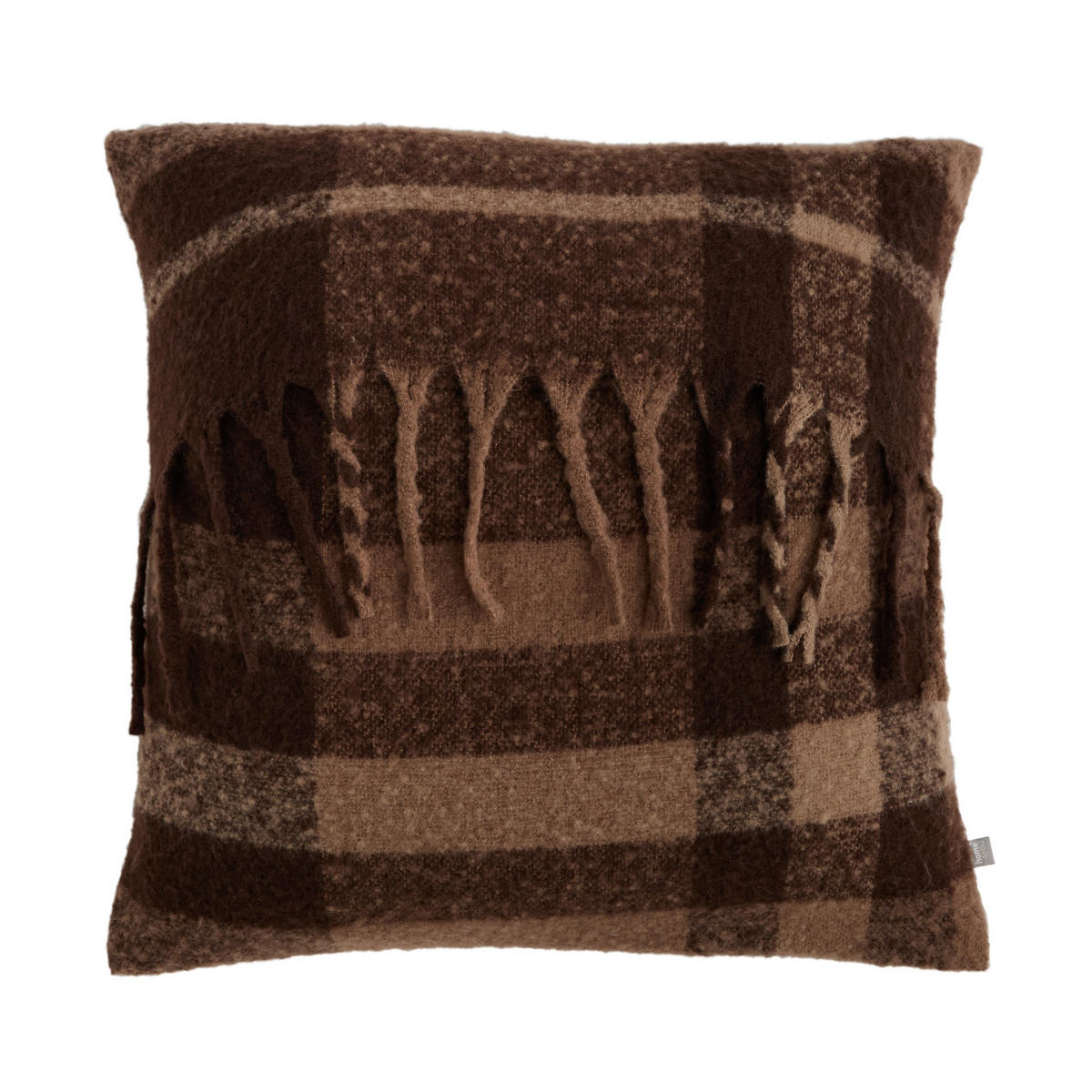 KISSENBEZUG Cratos - Dunkelbraun, Textil (45/45cm) - home&you
