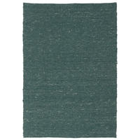 NATUR TEPPICH WOLLE YUKON - Petrol, Textil (190/290cm) - Pergamon