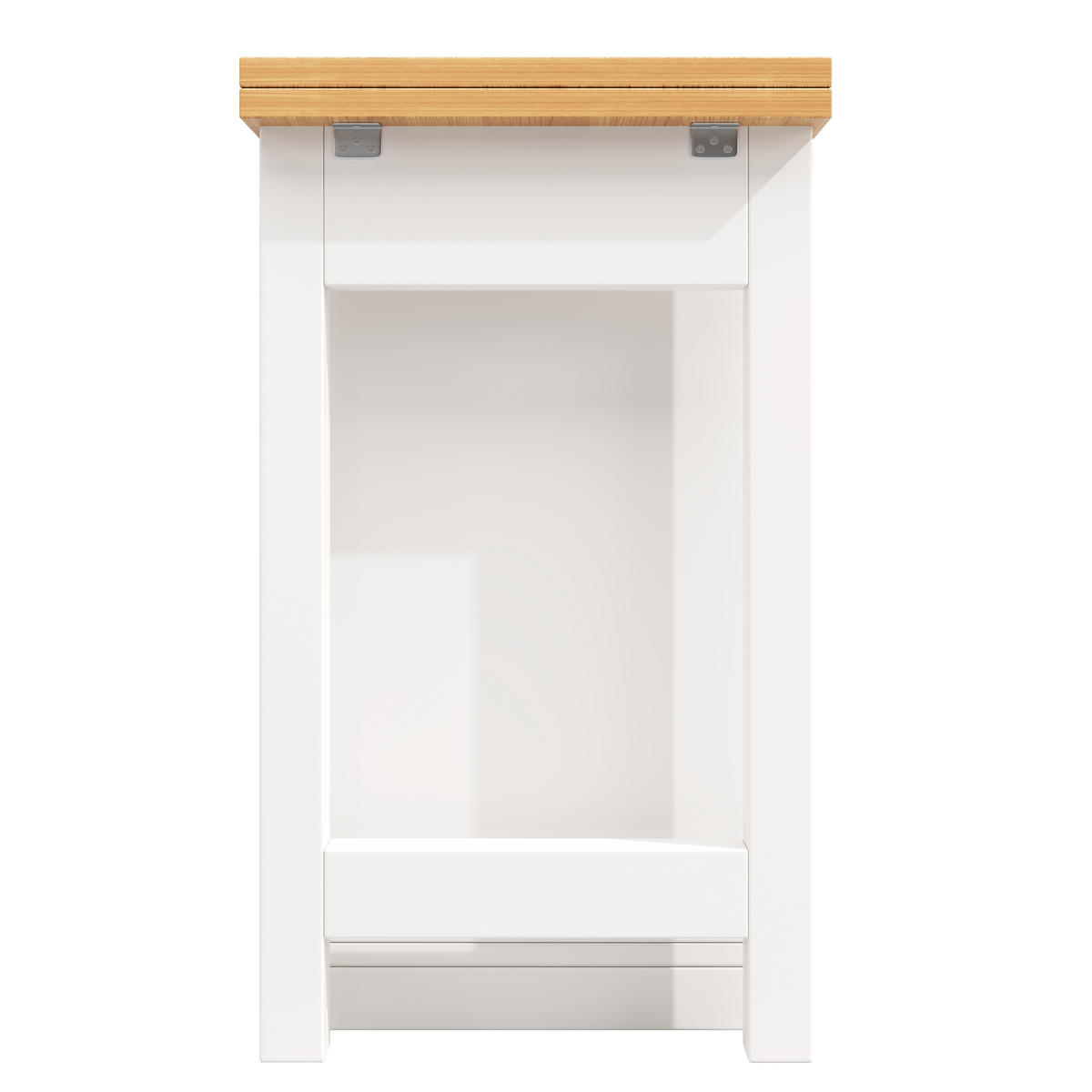 BARTISCH DE-38345 120/180 cm ausziehbar mit 360° Drehfunktion Weiß - Weiß, Holzwerkstoff (40/120/76cm) - ComfortXL