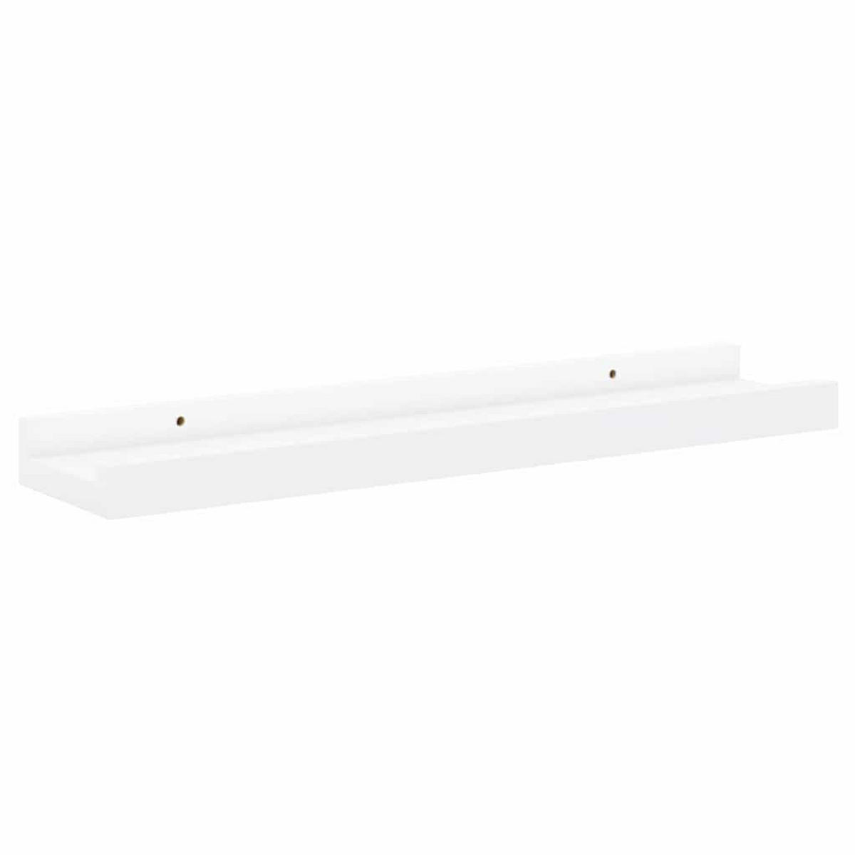 BILDERLEISTEN 2Er Set Weiss 40/9/3 Cm Mdf - Weiß, Holzwerkstoff (9/3/40cm) - vidaXL