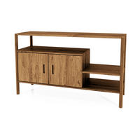 REGAL INA Wildeiche - Alteiche, Holz (142/86/46cm) - byoak