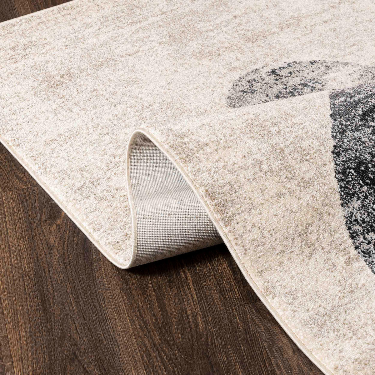 TEPPICH Beige Geometrisch In-Outdoor Pflanzlich Kurzflor Rechteckig 160 x 230 cm - Beige/Hellgrau, Textil (160/230cm) - Mazovia