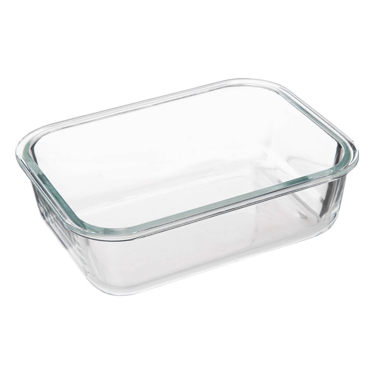 GLASBEHÄLTER Transparent - Schwarz, Glas (18.5/7.9/23.7cm)