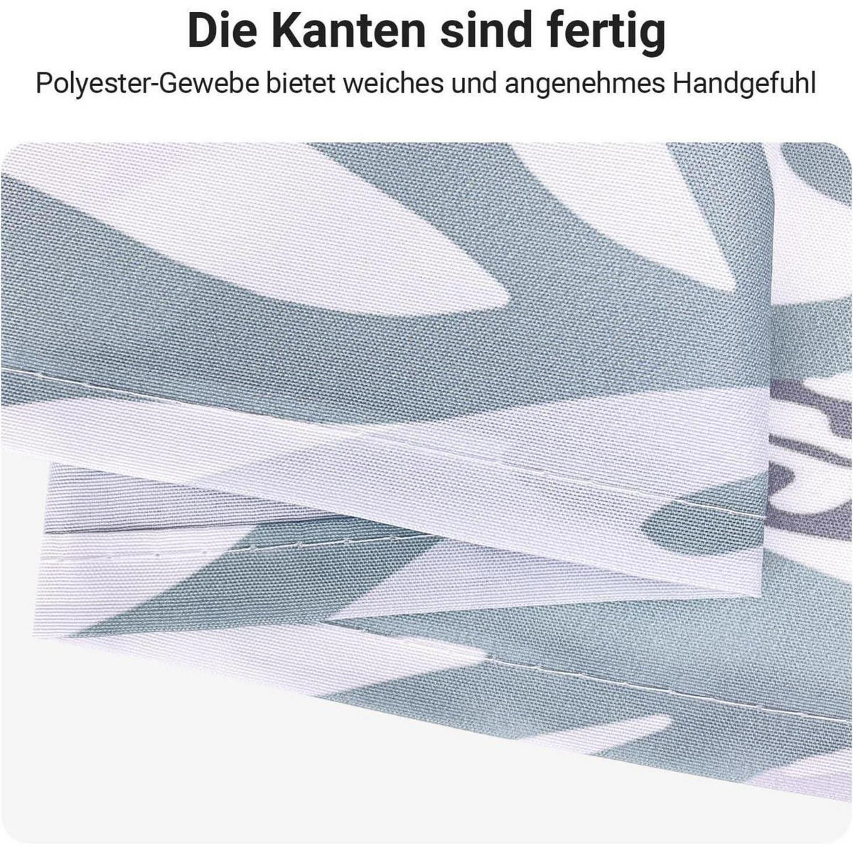 DUSCHVORHANG U-Boot Seepferdchen 100 x 200 cm Textil Wasserabweisend - Multicolor, Textil (100/200cm)