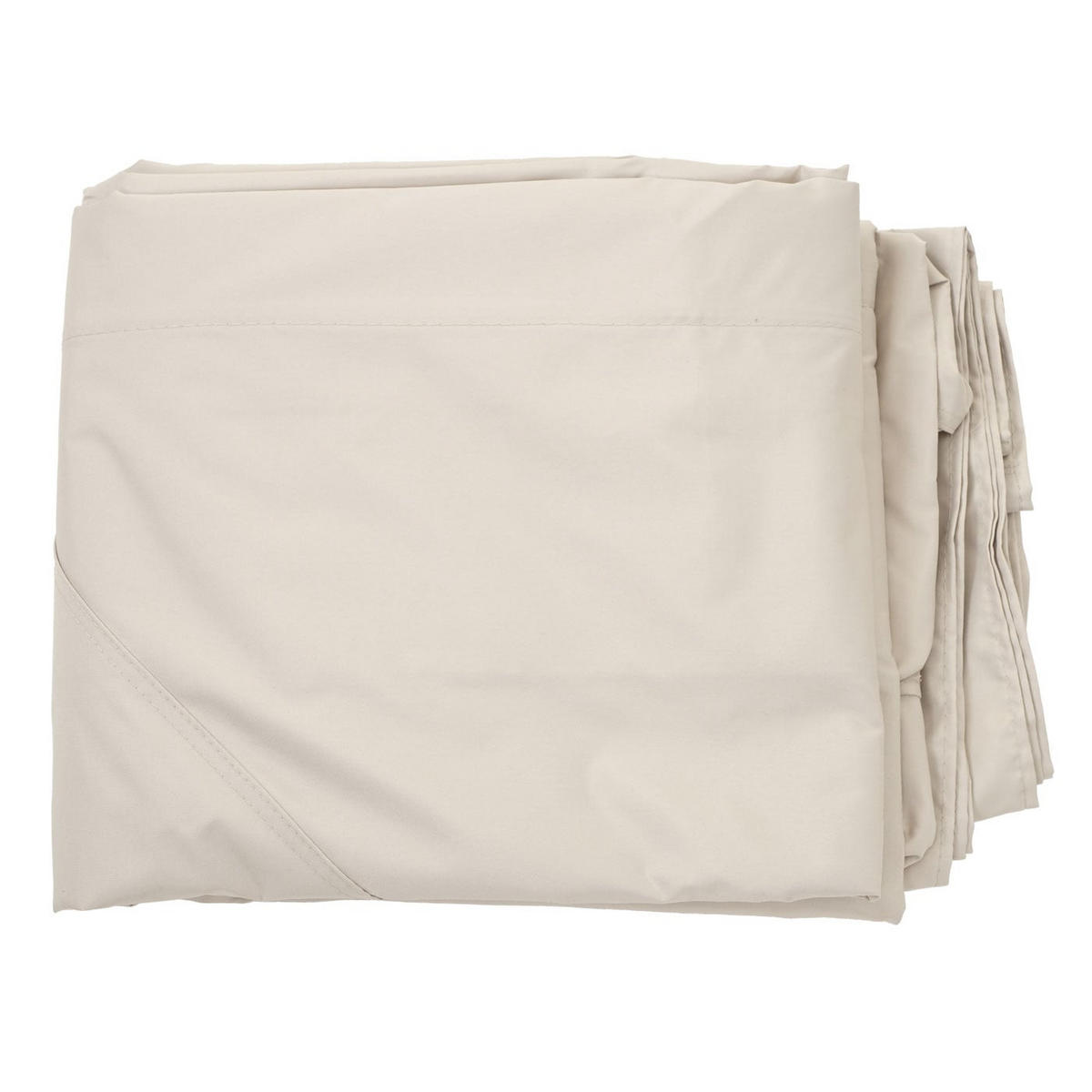 ERSATZDACH Pergola Mira 3,5x3,5m 335x335cm Creme - Creme, Textil (335/1/335cm) - BERLINLODGE