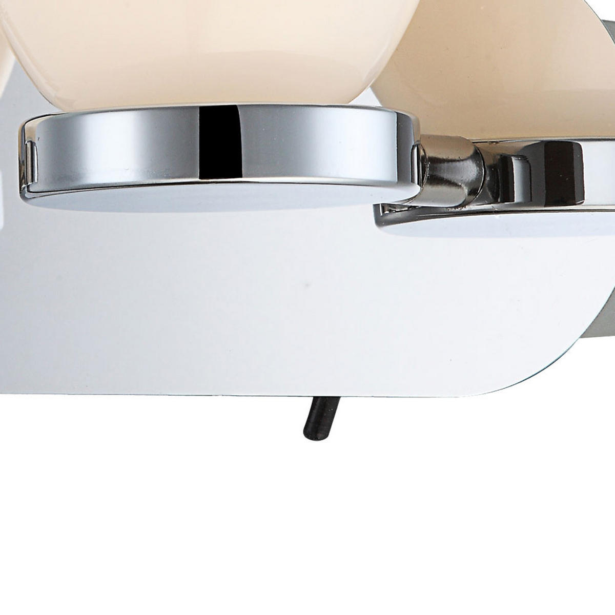 LED WANDLEUCHTE DANO Metall Silber - Silberfarben, Glas (25/10/11cm) - Globo Lighting