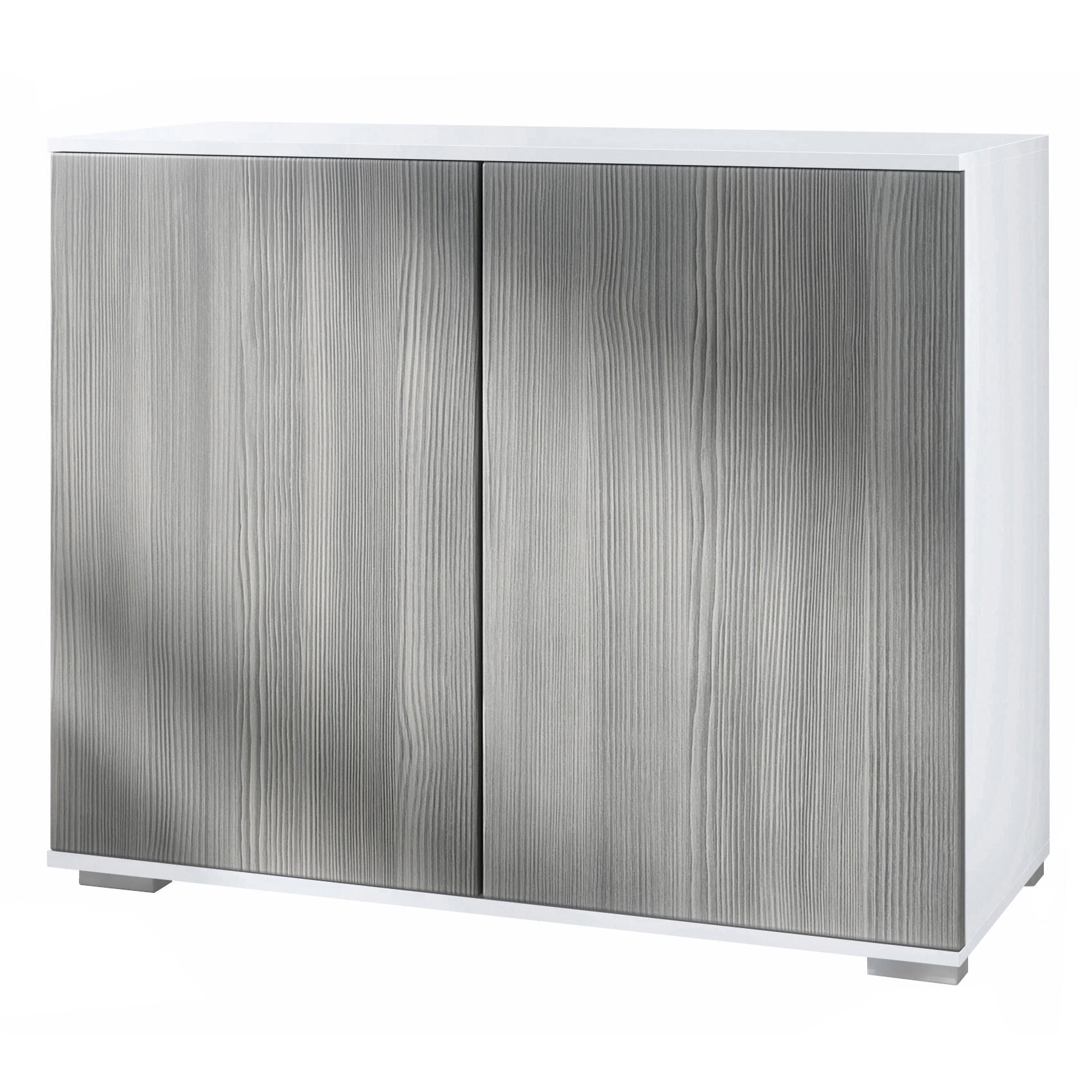 KOMMODE Skadu Avola-Anthrazit - Anthrazit, Holzwerkstoff (92.5/75.5/35cm) - Vladon