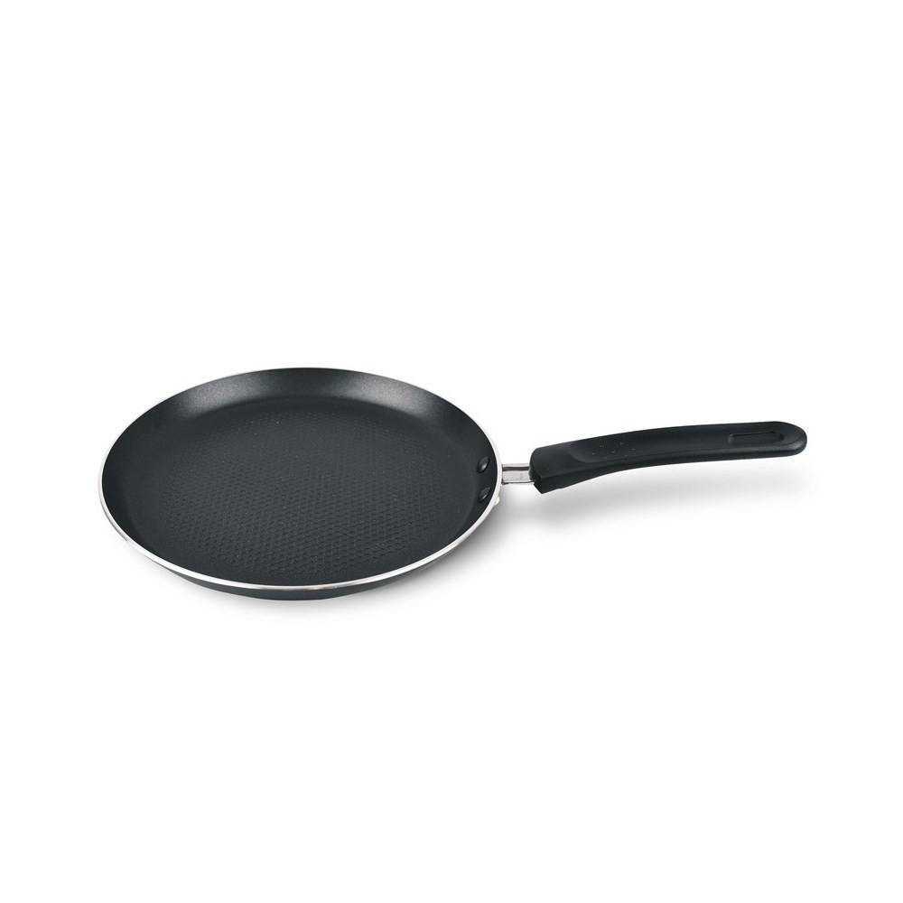 CRÊPEPFANNE Schwarz 41/24/2 cm MR120624 - Schwarz, Metall (24cm) - Maestro 
