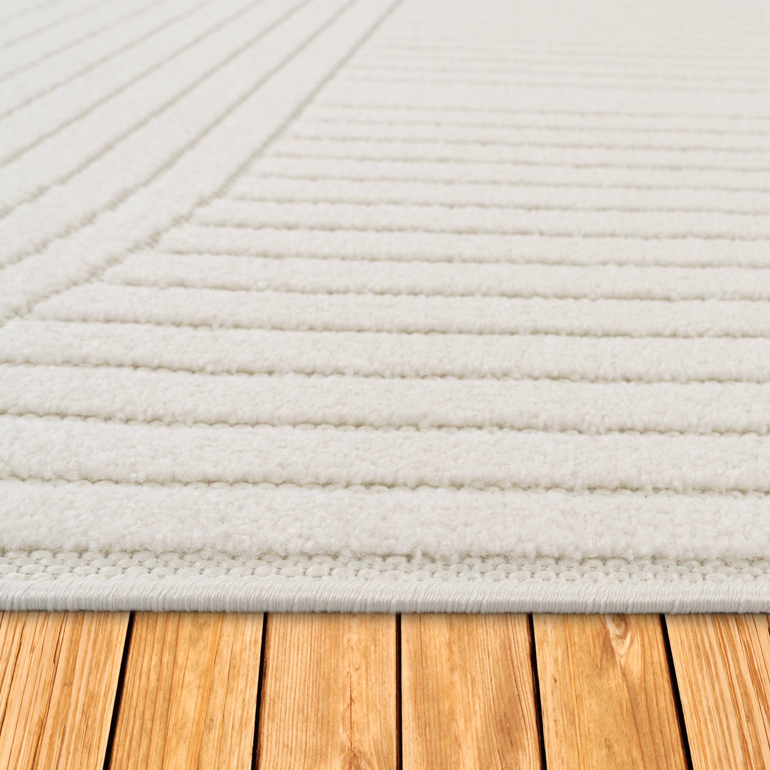 Thumbnail - Paco Home Outdoorteppich, Creme, Textil, Rechteckig, 160x220 cm, strapazierfähig, für Fußbodenheizung geeignet, Teppiche...