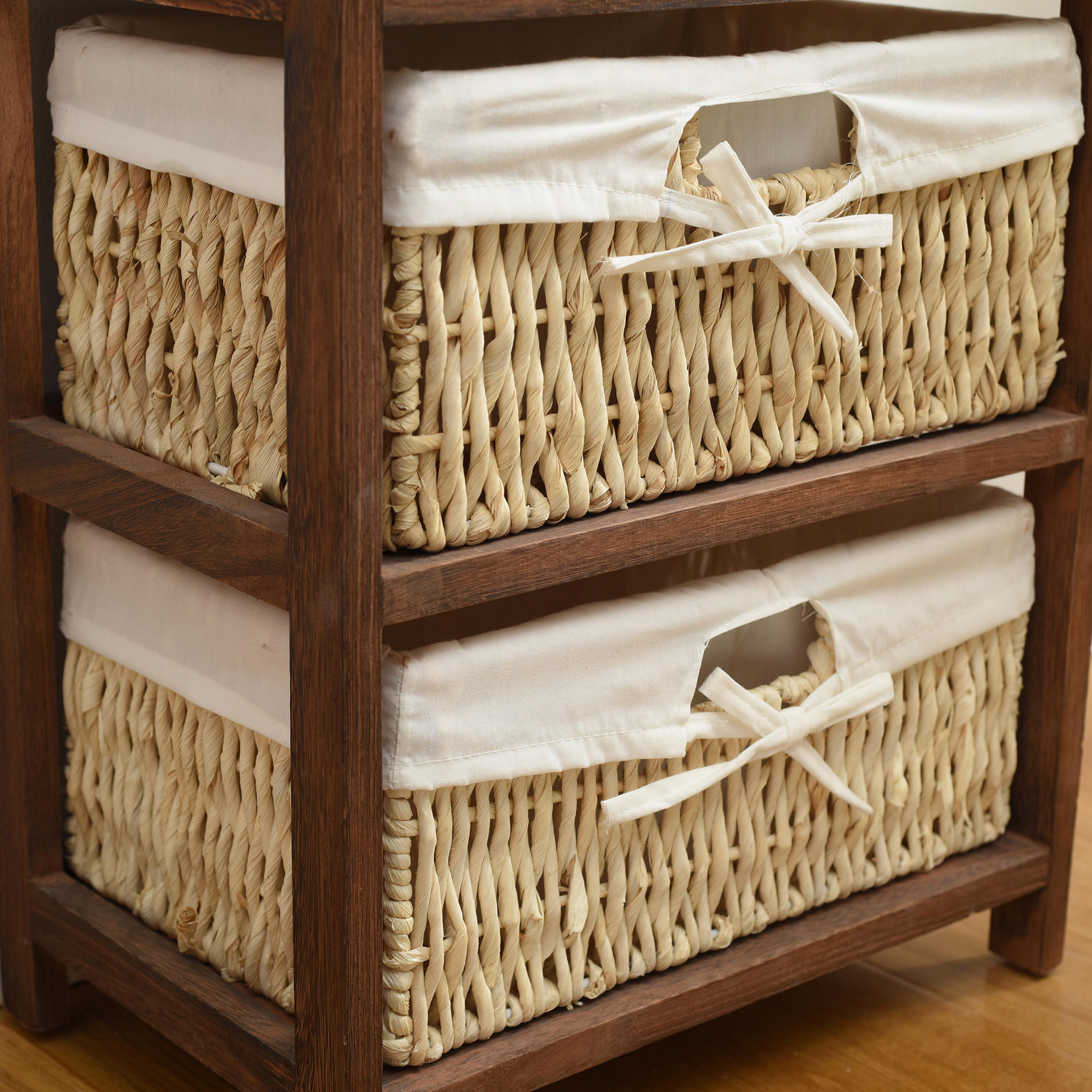 SCHUBLADENSCHRANK Braun 27/40/80 cm - Braun, Holz (27/80/40cm) - Mobili Rebecca