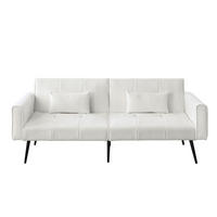SCHLAFSOFA 175/71/71 cm Beige Cord - Beige, Textil (175/71/71cm) - Oxeza