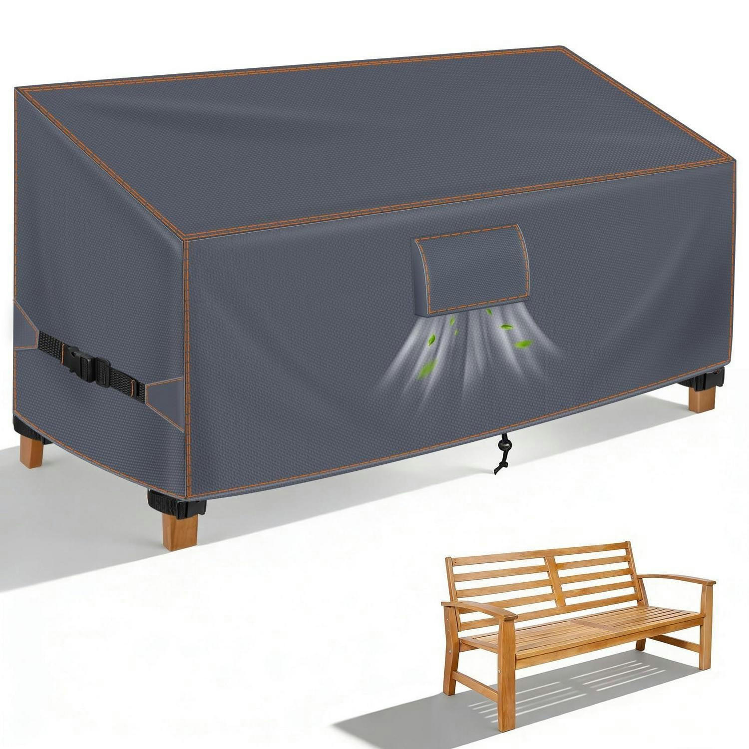 XXXLutz Gartenbank Grau 63x70x133 cm