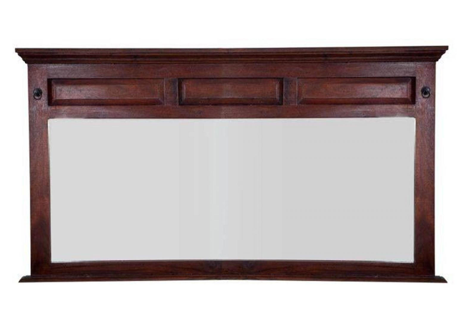 SPIEGEL Akazie 160x7x87 nougat lackiert OXFORD #405 - Dunkelbraun, Holz (160/87/7cm) - Massivmoebel24