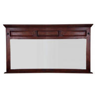 SPIEGEL Akazie 160x7x87 nougat lackiert OXFORD #405 - Dunkelbraun, Holz (160/87/7cm) - Massivmoebel24