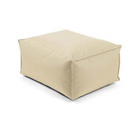 OUTDOOR POUF Der Ruhestifter - Beige, Textil (60/25/45cm) - Mokebo