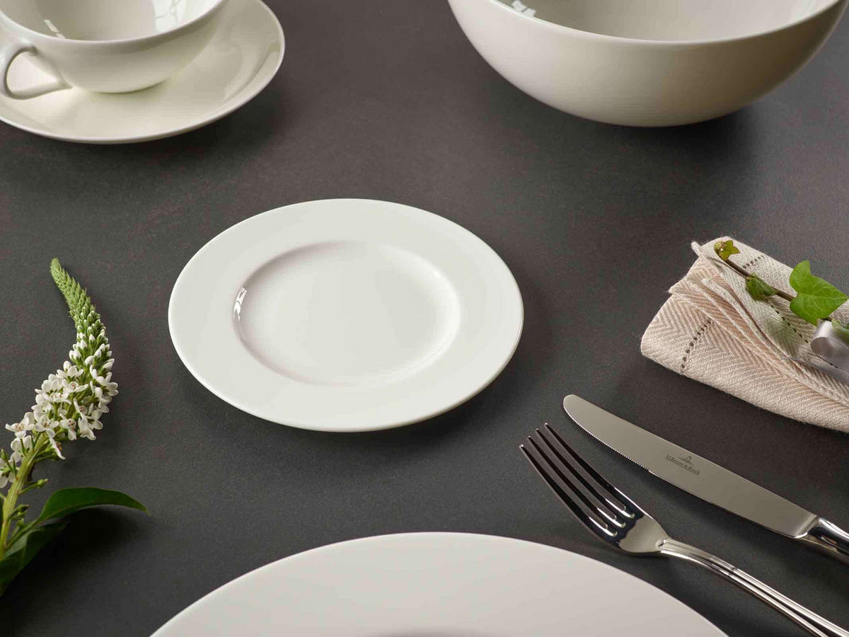 BROTTELLER Anmut weiß ø 16,4 cm 6er Set - Weiß, Keramik (16.4cm) - Villeroy & Boch