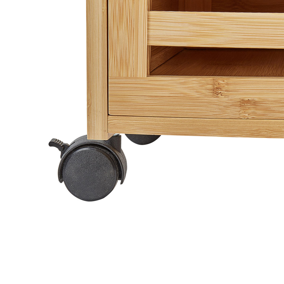 BAD-WANDSCHRANK 32 cm Hellbraun Shawnee - Braun, Holz (32/90/30cm) - Beliani