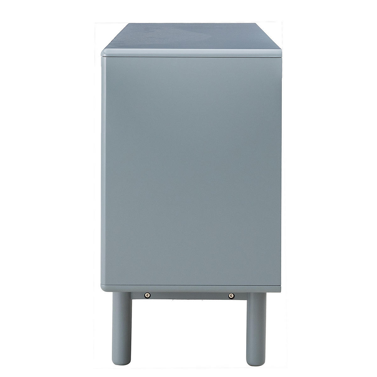 SIDEBOARD - 120 cm - Blaugrau/Braun, Holz/Holzwerkstoff (120/75/40cm) - home24