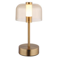 TISCHLEUCHTE LED, goldfarben, Touchdimmer - Goldfarben, Metall (13/13/25cm) - Globo Lighting