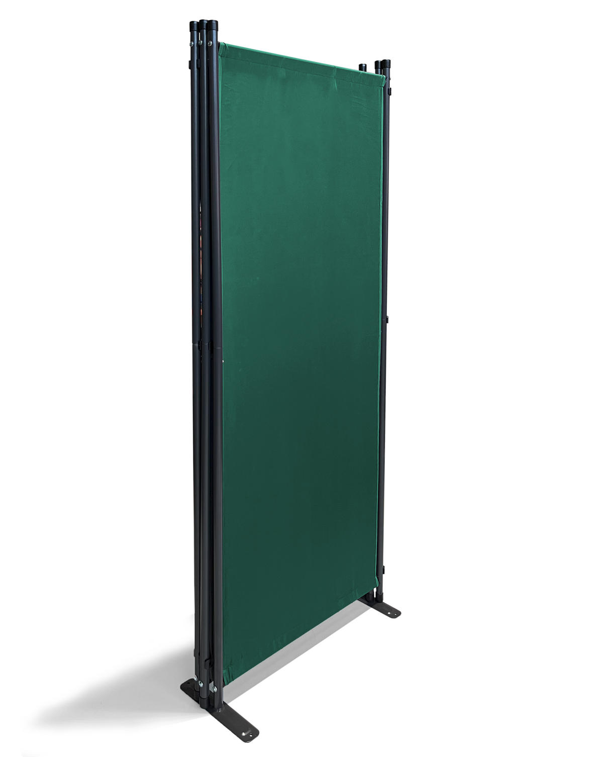 PARAVENT 4-tlg. 220x165 cm Grün - Grün, Metall (220/165cm) - QUICK STAR