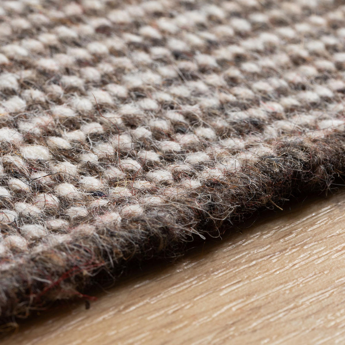 HANDWEBTEPPICH 120/180 cm Habo breite Streifen - Grau, Naturmaterialien (120/180cm) - Steffensmeier