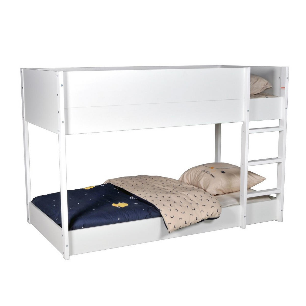 ETAGENBETT BOB / 90x190cm - Weiß - Weiß, Holz (90/190cm) - Weber Industries