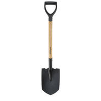 SPITZKOPF SPATEN Deluxe 98cm kompakt - Schwarz, Metall (19/10/98cm) - by Benson