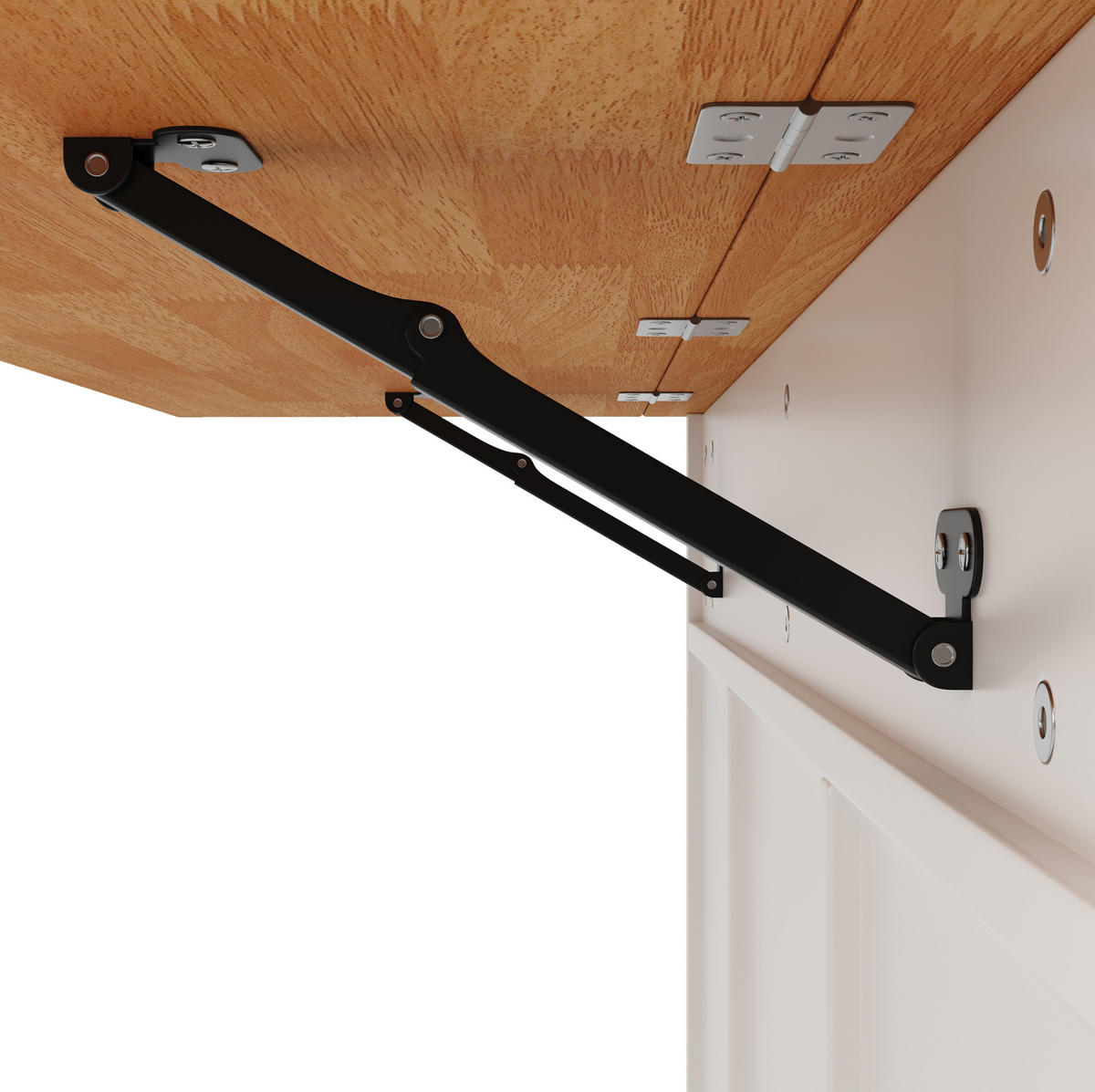 KÜCHENWAGEN 122x74.5x91.5cm Weiß mit 8 Schubladen & 5 Rollen - Weiß, Holzwerkstoff (122/91.5/74.5cm) - Modfu
