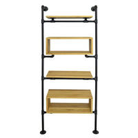 BÜCHERREGAL aus Massivholz fürs Arbeitszimmer DENAR - Eichefarben, Holz (100/185/35cm) - Rawood Furniture