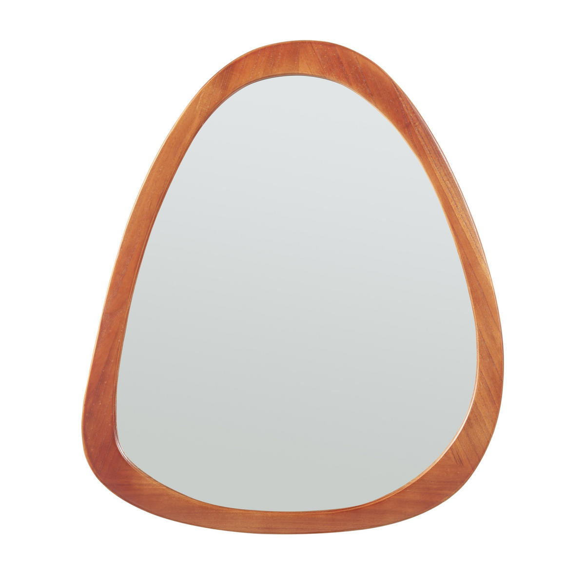 WANDSPIEGEL Jomala - Braun, Glas/Holz (60/2/70cm) - [en.casa]